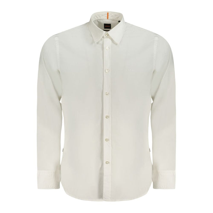 Men’s Hugo Boss White Cotton Men Shirt