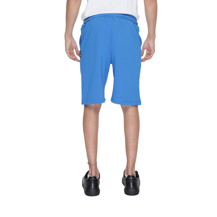 Men’s Icon Blue Cotton Bermuda Shorts
