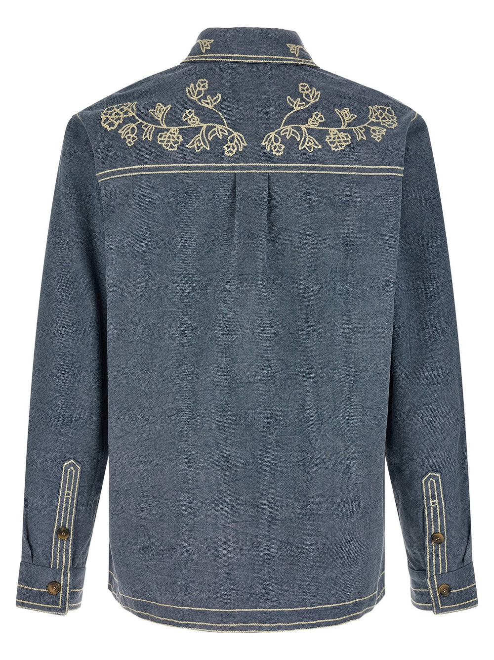Isabel Marant Blue Cotton Blouse