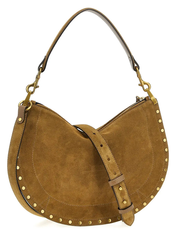 Men’s Isabel Marant Brown Goatskin Shoulder Bag