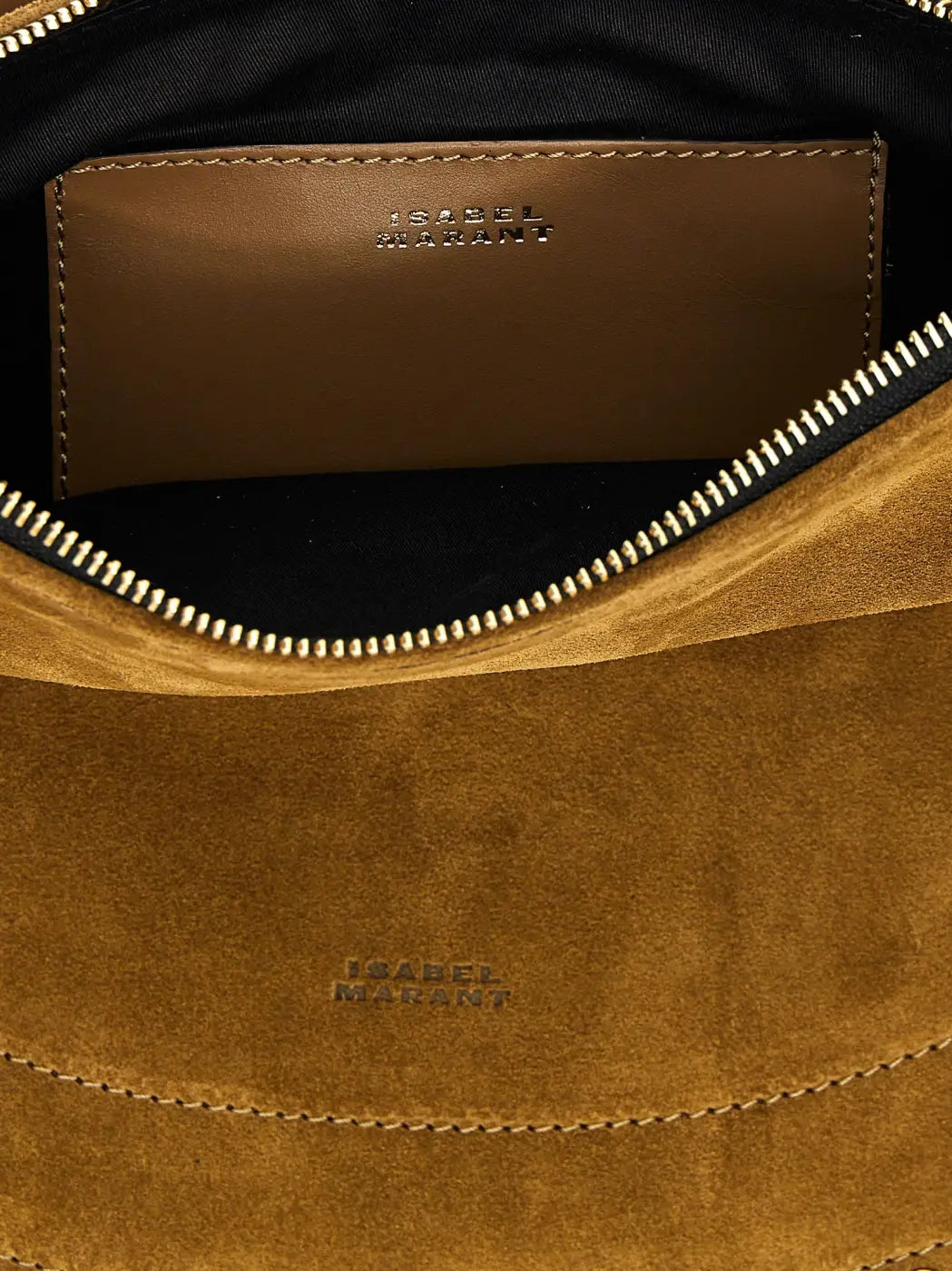 Men’s Isabel Marant Brown Goatskin Shoulder Bag