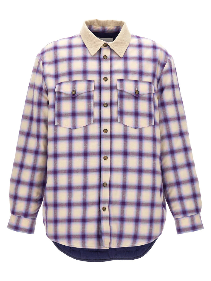 Men’s Isabel Marant Multicolor Cotton Shell Jacket