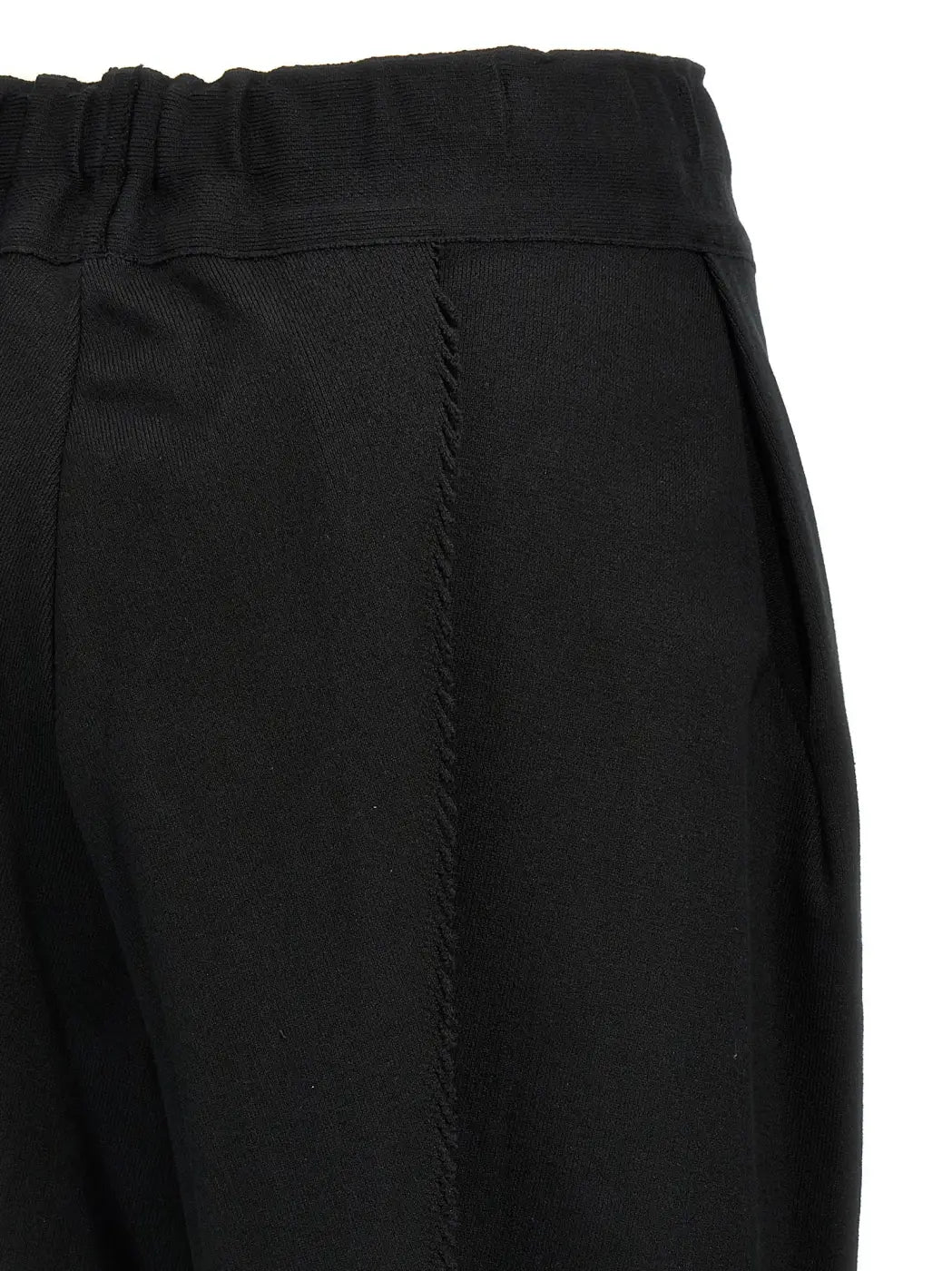 Men’s Issey Miyake Black Cotton Casual Pants