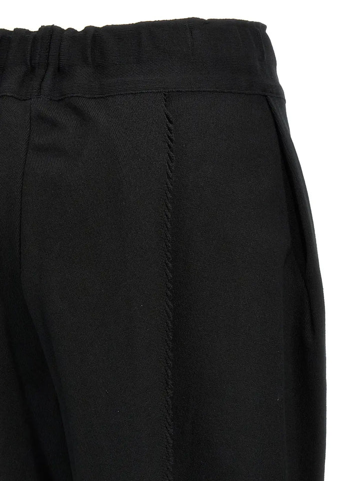 Men’s Issey Miyake Black Cotton Casual Pants