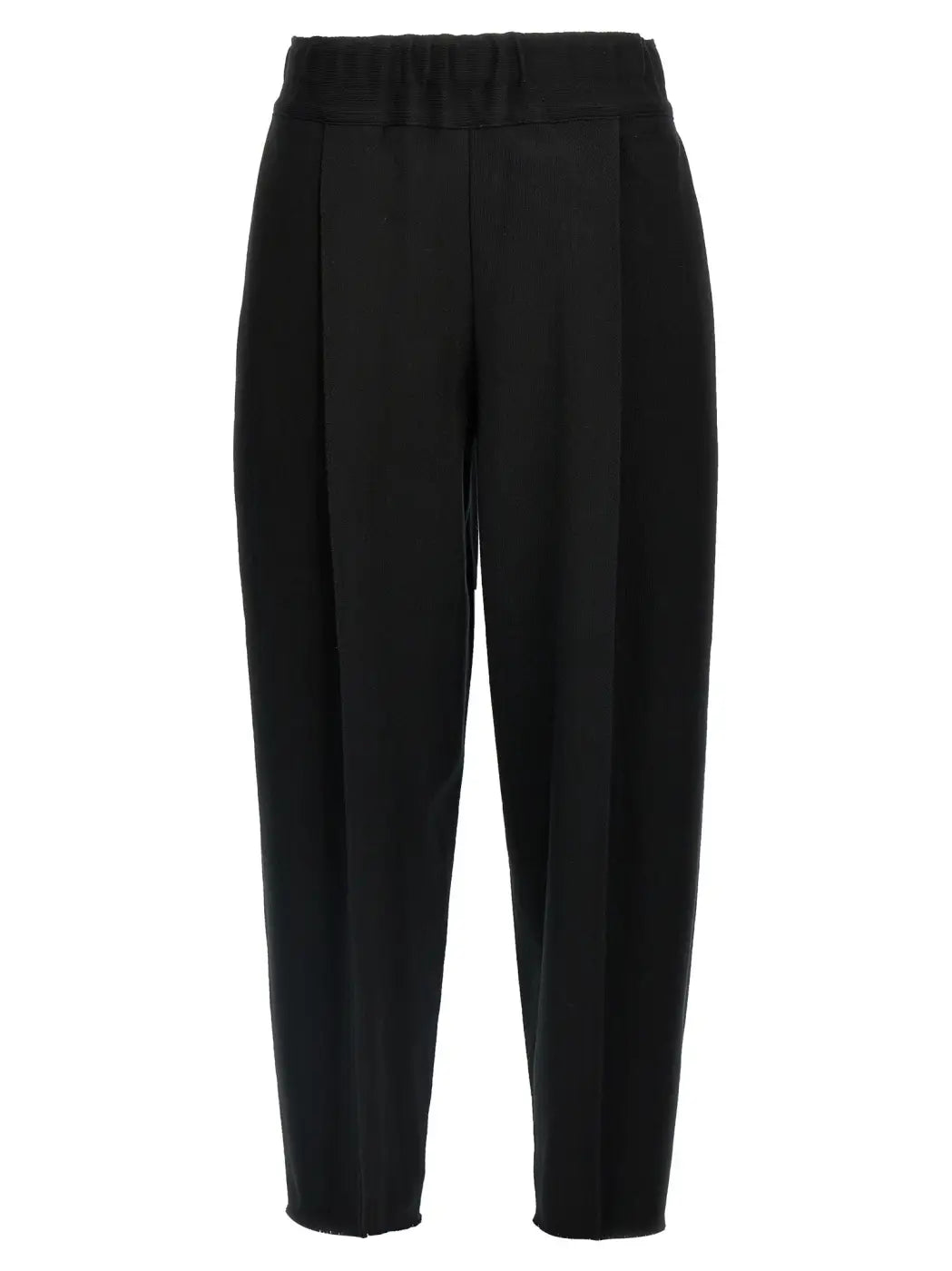 Men’s Issey Miyake Black Cotton Casual Pants