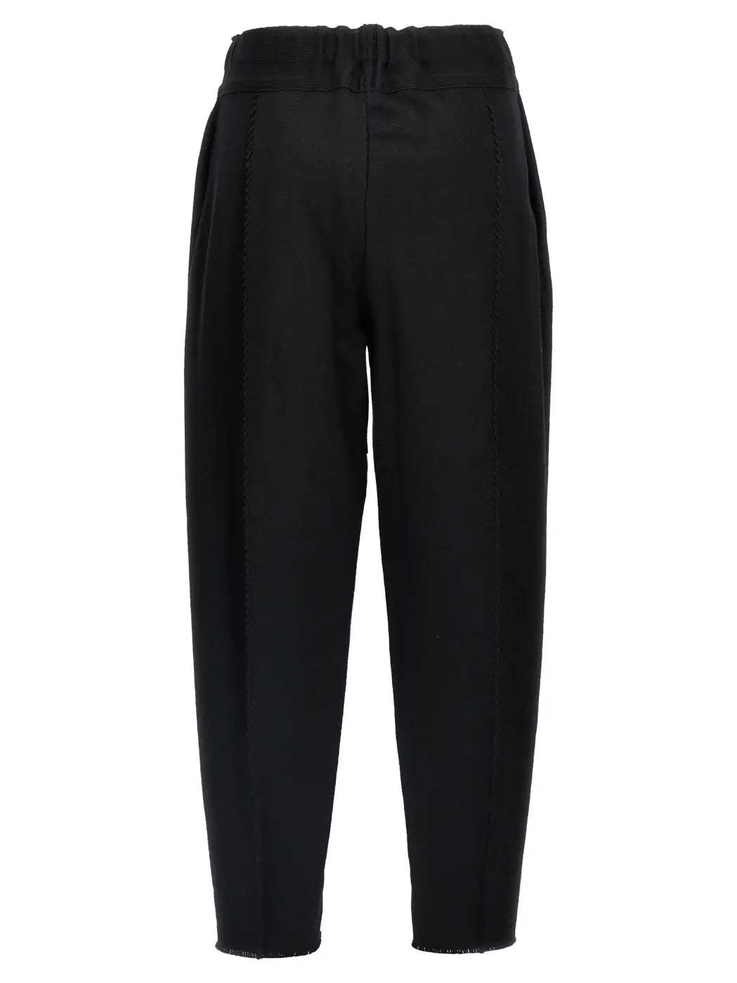 Men’s Issey Miyake Black Cotton Casual Pants