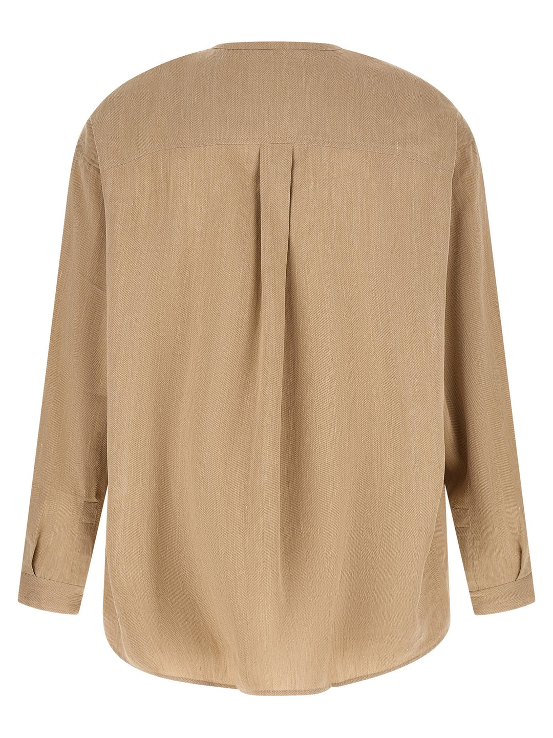 Jacquemus Beige Linen Blouse