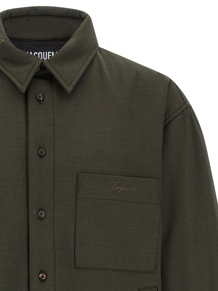 Men’s Jacquemus Bicolor Virgin Wool Shell Jacket