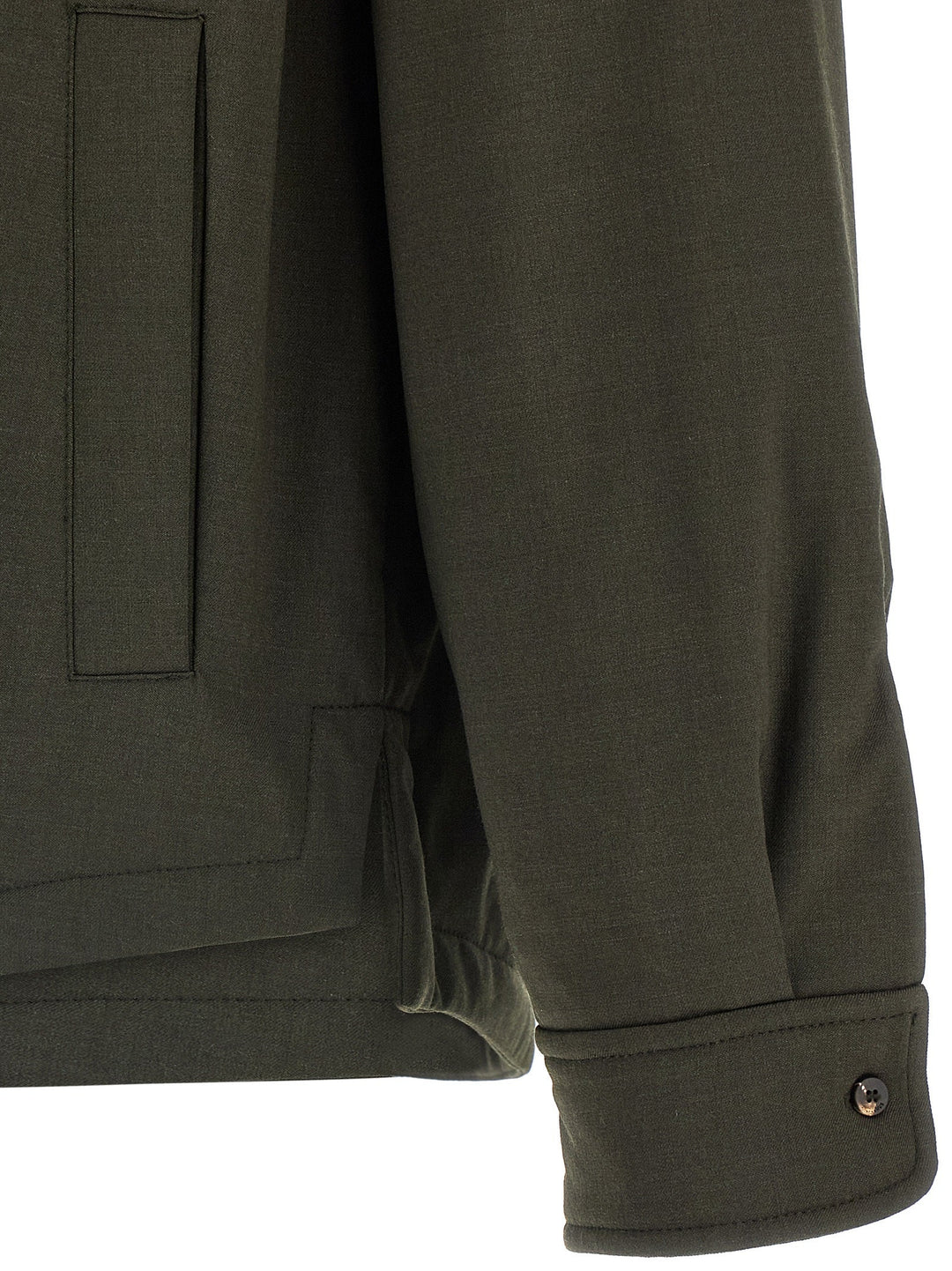 Men’s Jacquemus Bicolor Virgin Wool Shell Jacket