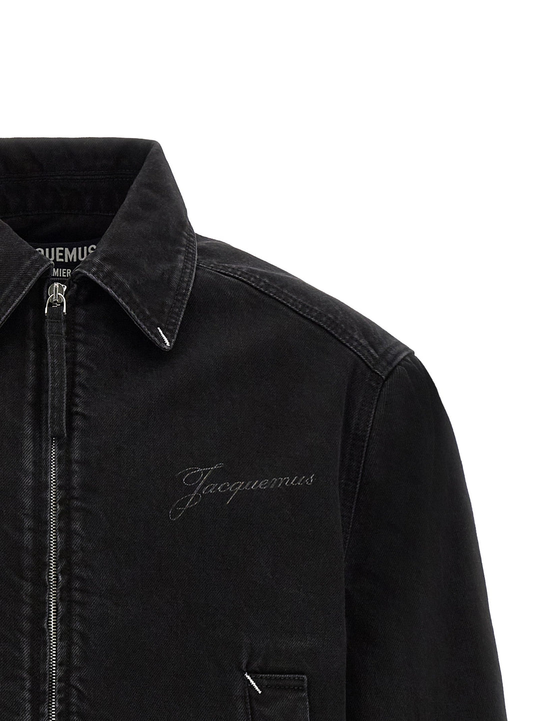 Men’s Jacquemus Black Cotton Denim Jacket