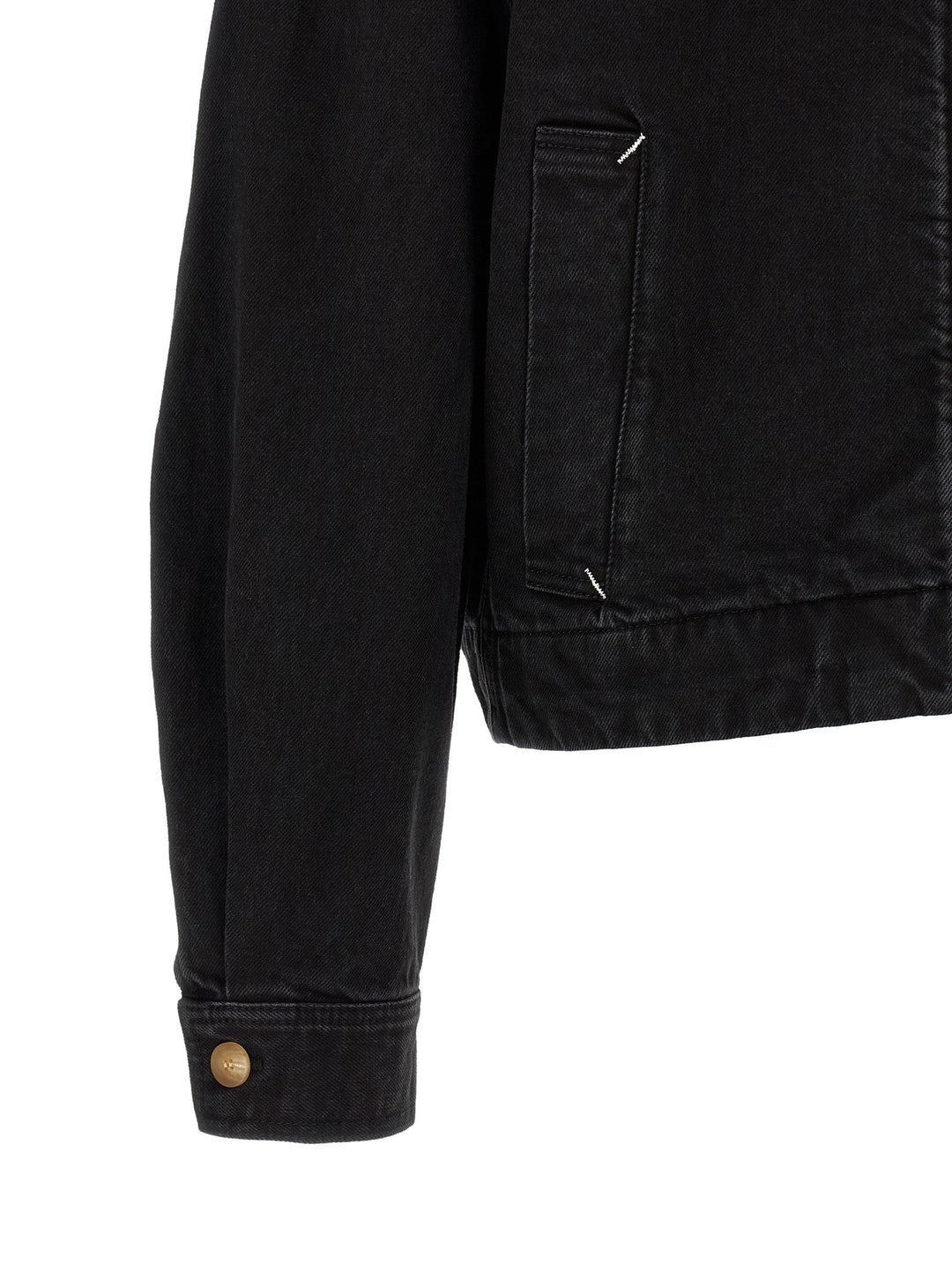 Men’s Jacquemus Black Cotton Denim Jacket