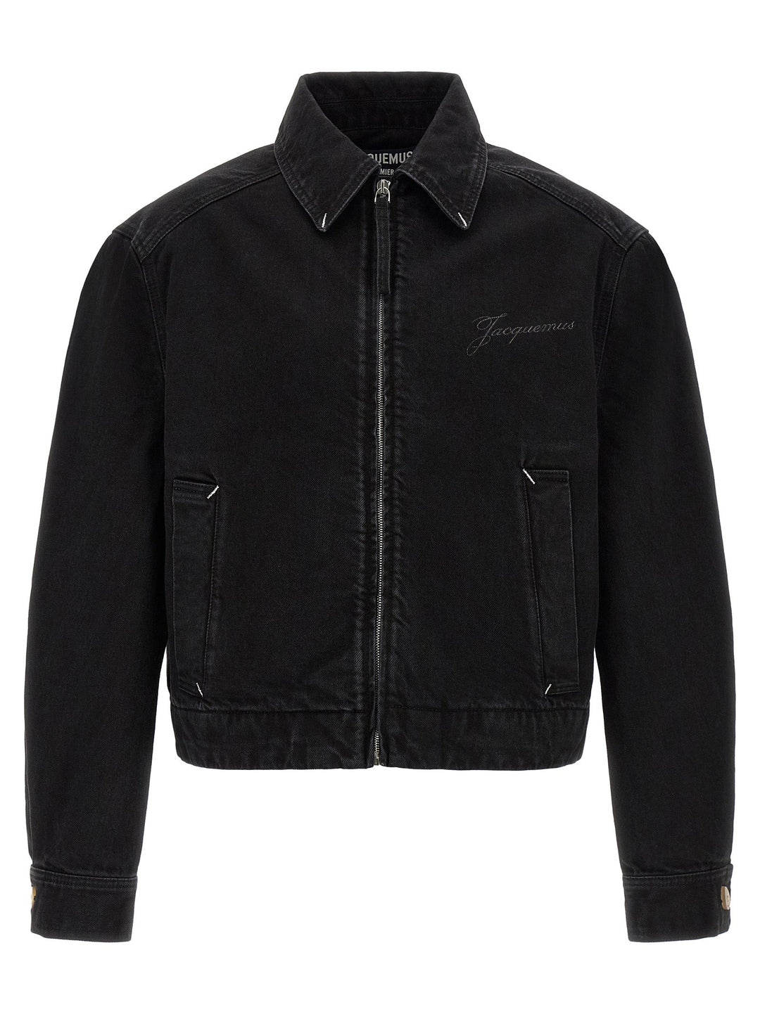 Men’s Jacquemus Black Cotton Denim Jacket