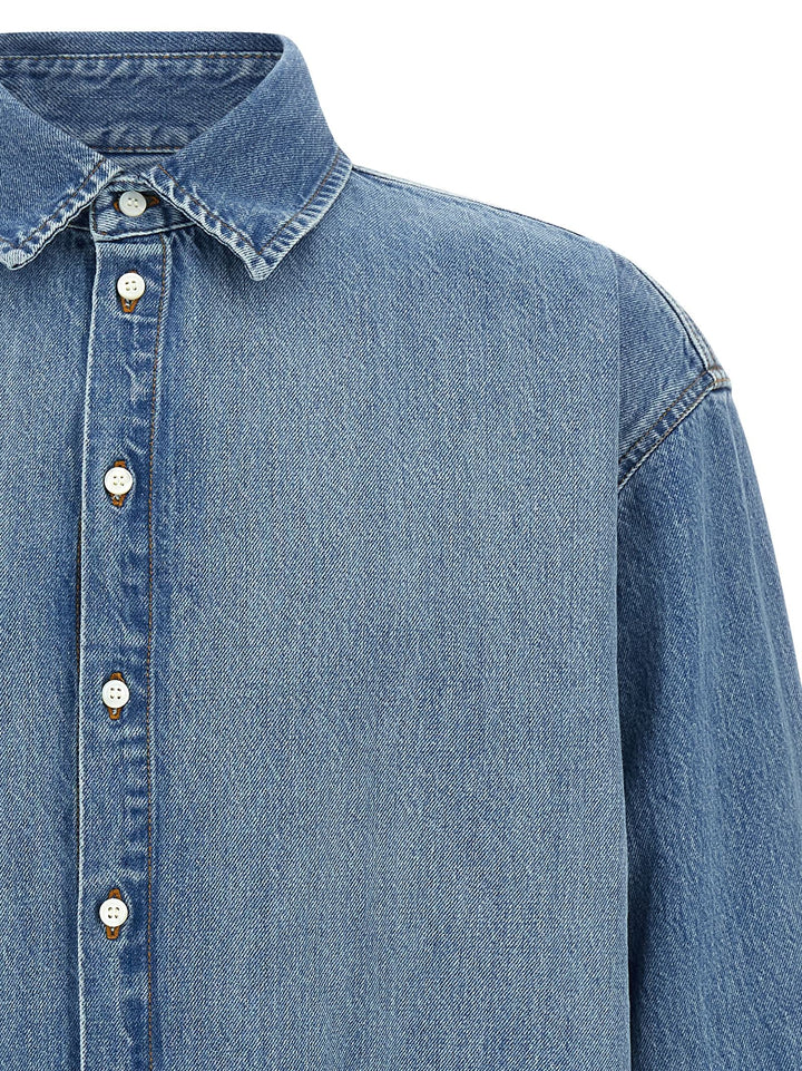 Jacquemus Blue Cotton Blouse