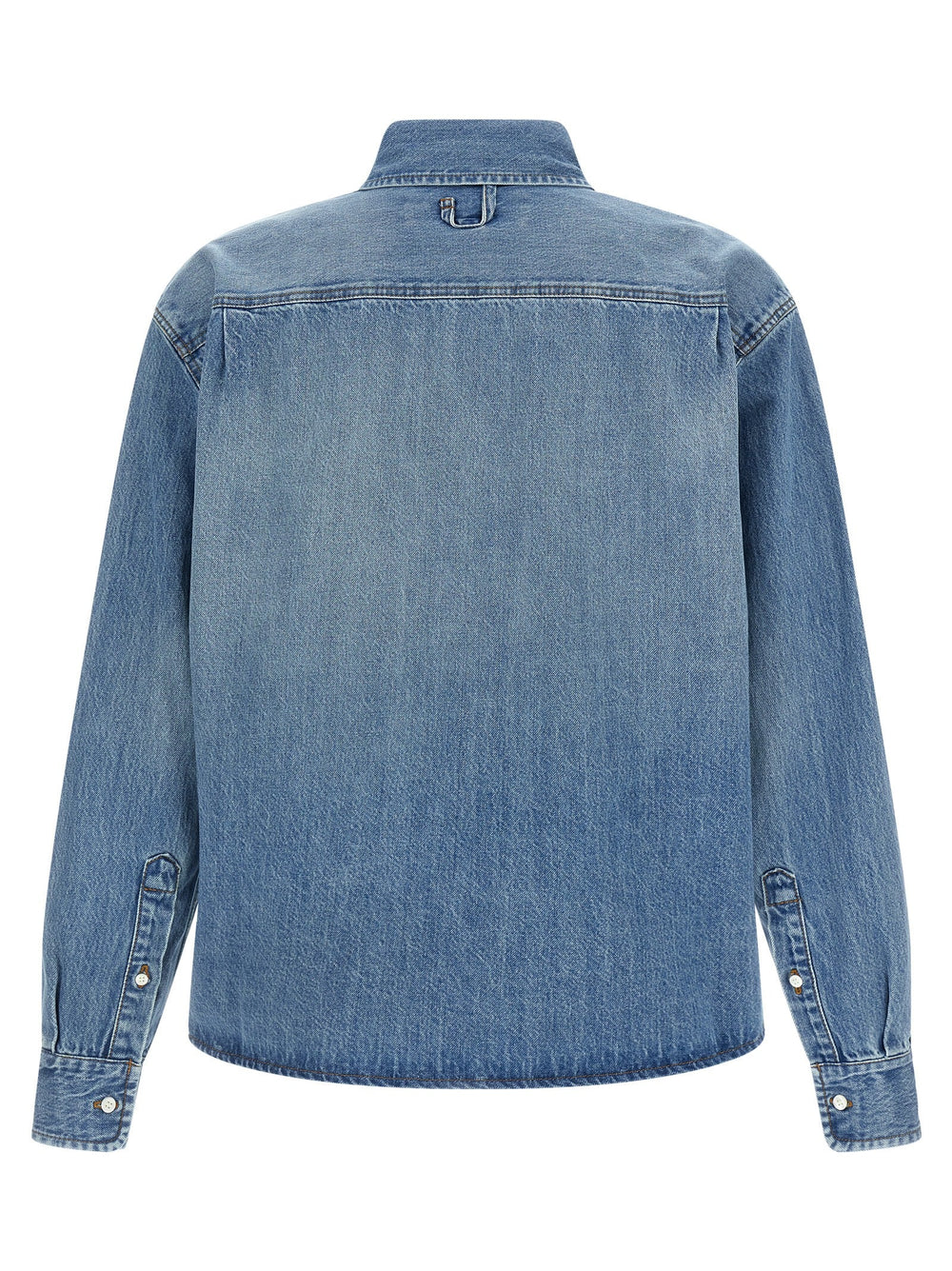 Jacquemus Blue Cotton Blouse