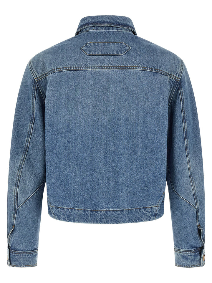 Men’s Jacquemus Blue Cotton Denim Jacket
