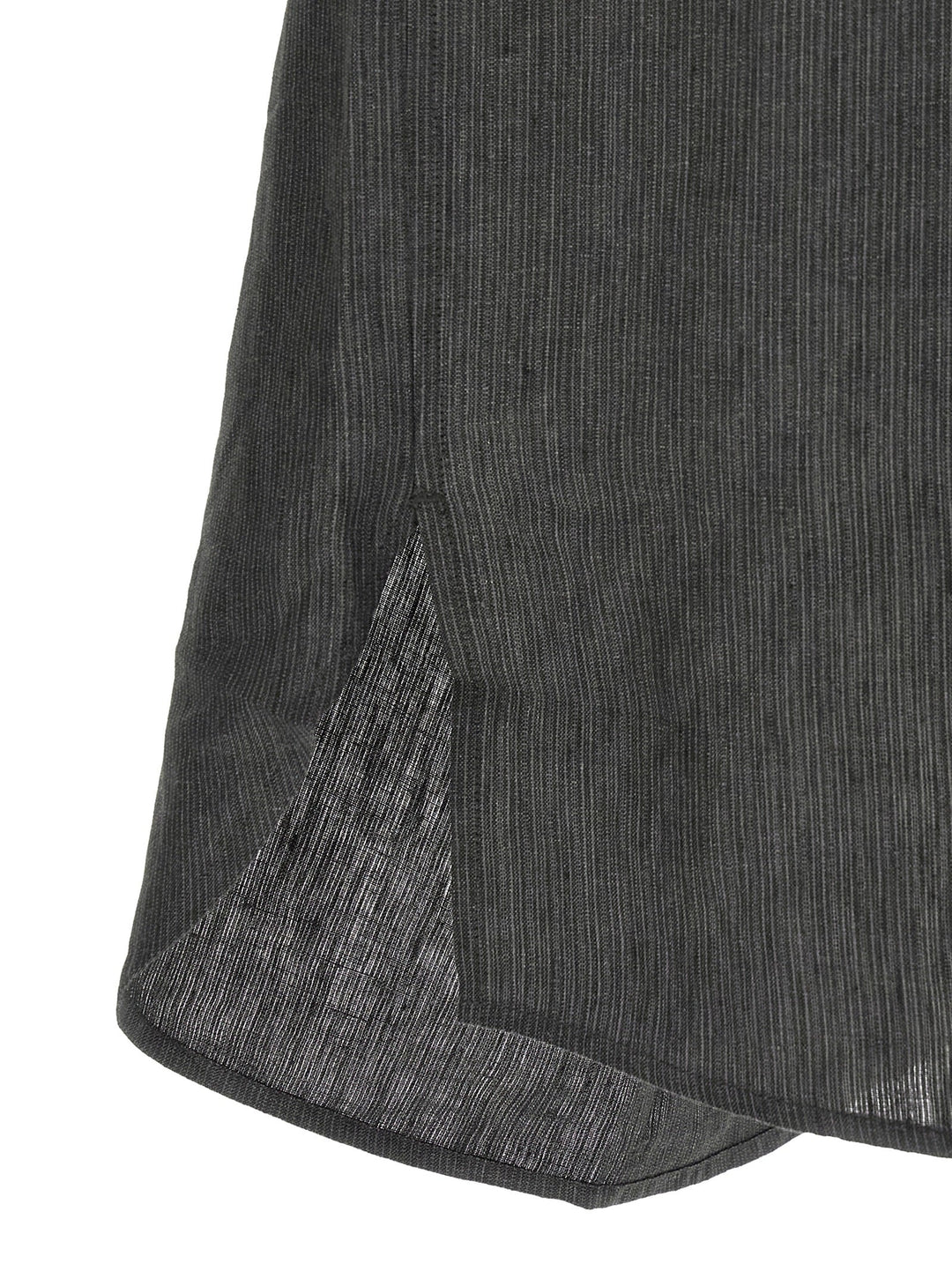 Jacquemus Gray Linen Blouse