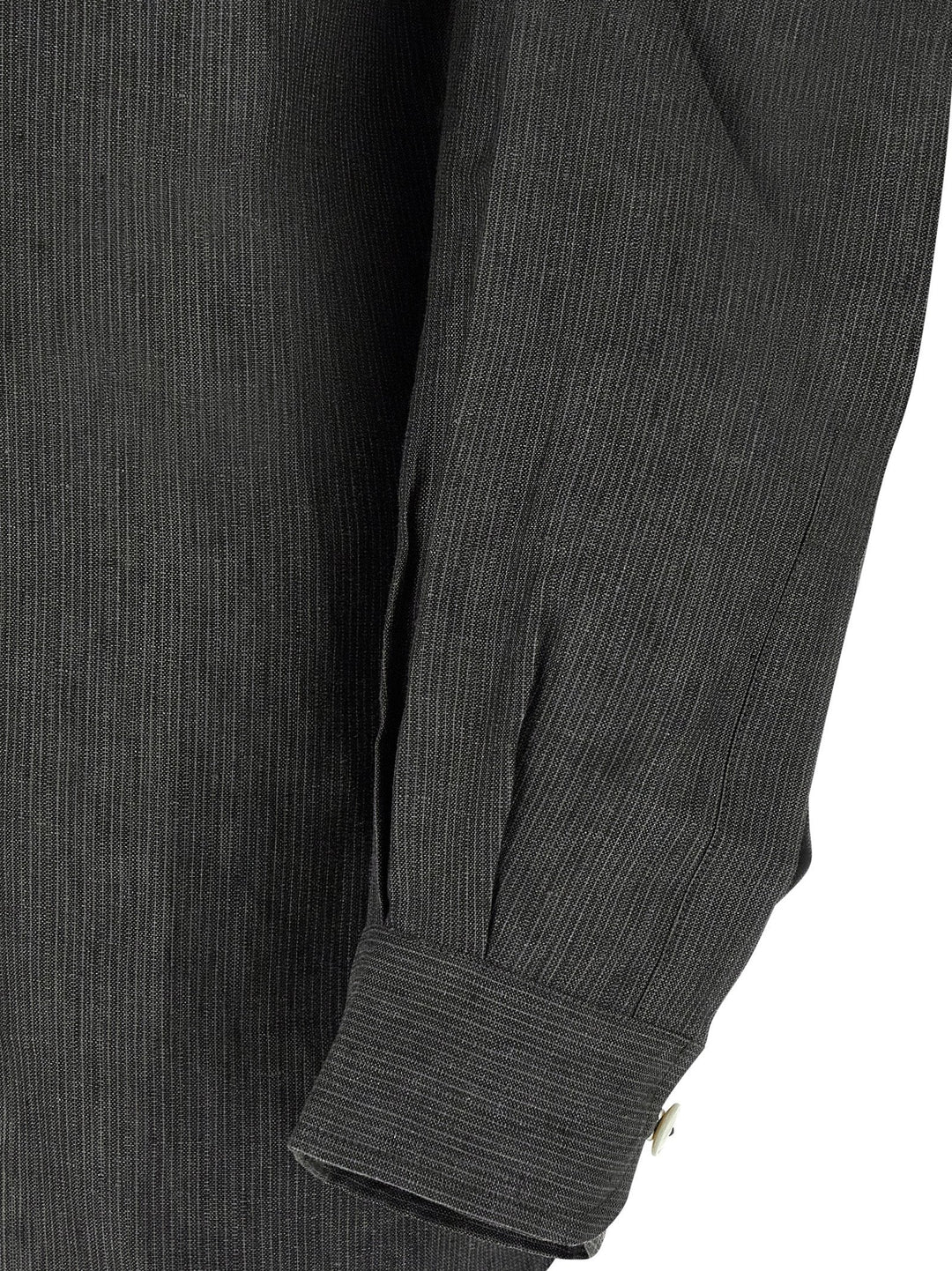 Jacquemus Gray Linen Blouse