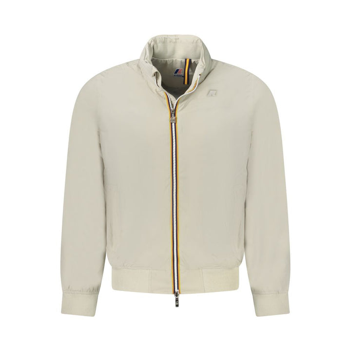 Men’s K-way Beige Nylon Jackets &amp; Coat