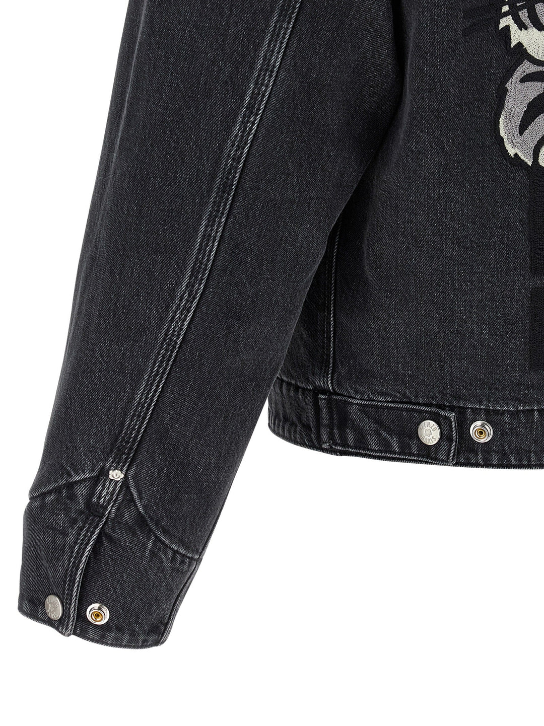 Men’s Kenzo Black Cotton Denim Jacket
