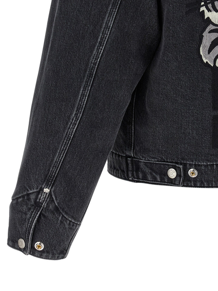 Men’s Kenzo Black Cotton Denim Jacket