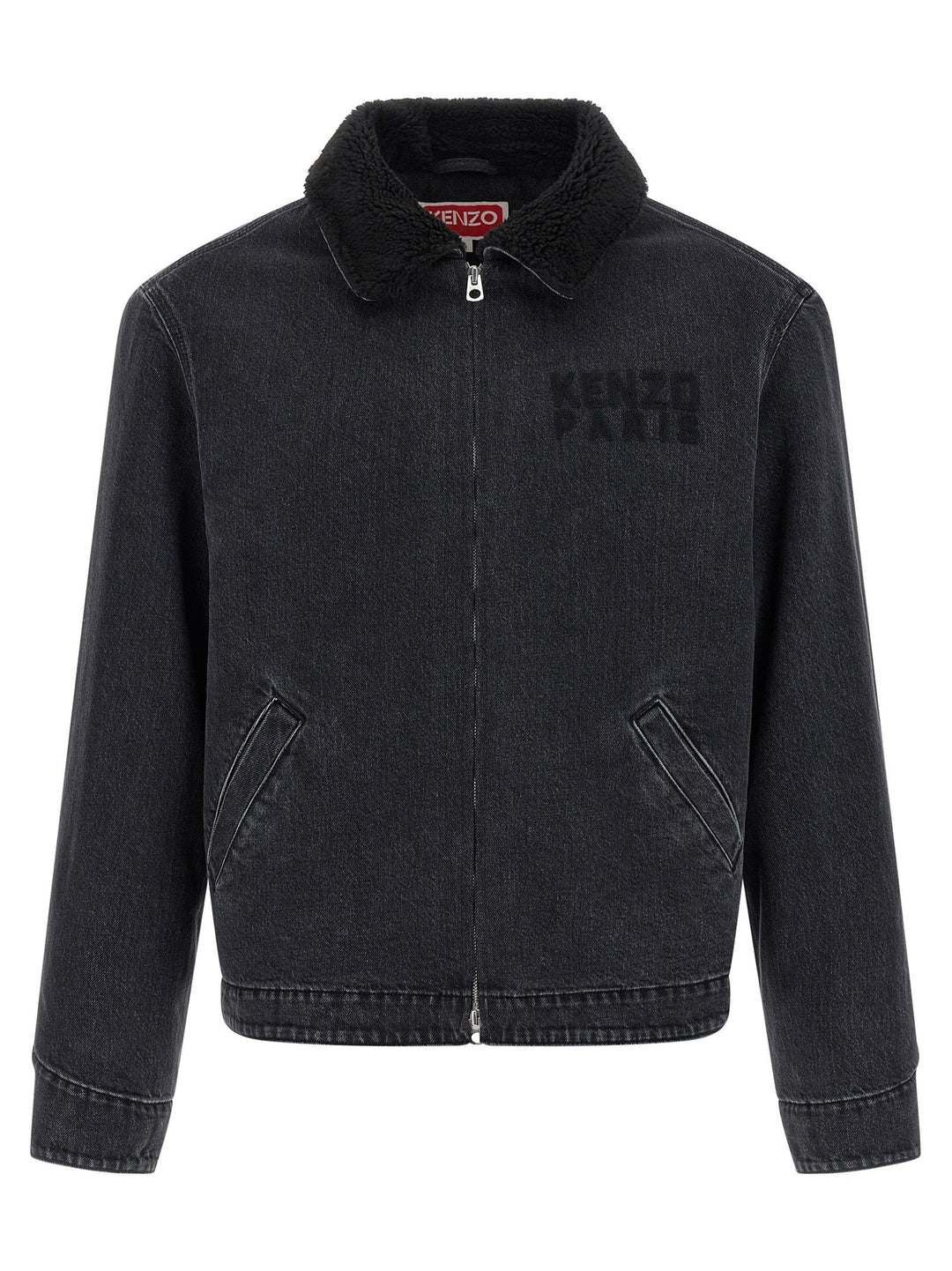Men’s Kenzo Black Cotton Denim Jacket