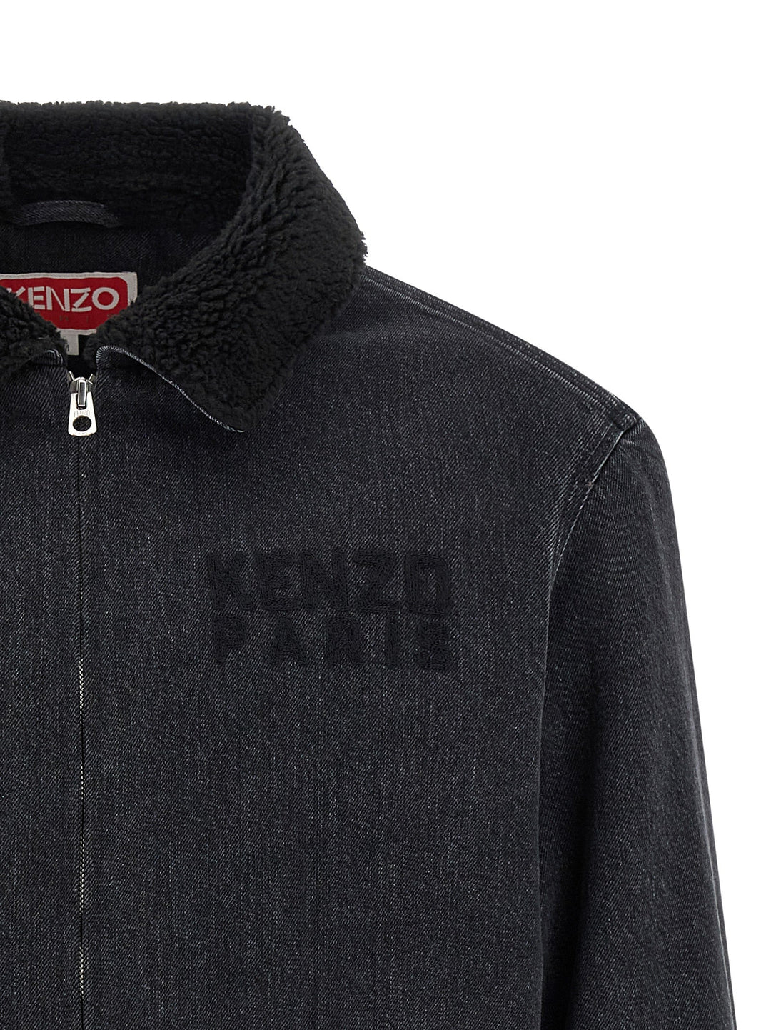 Men’s Kenzo Black Cotton Denim Jacket