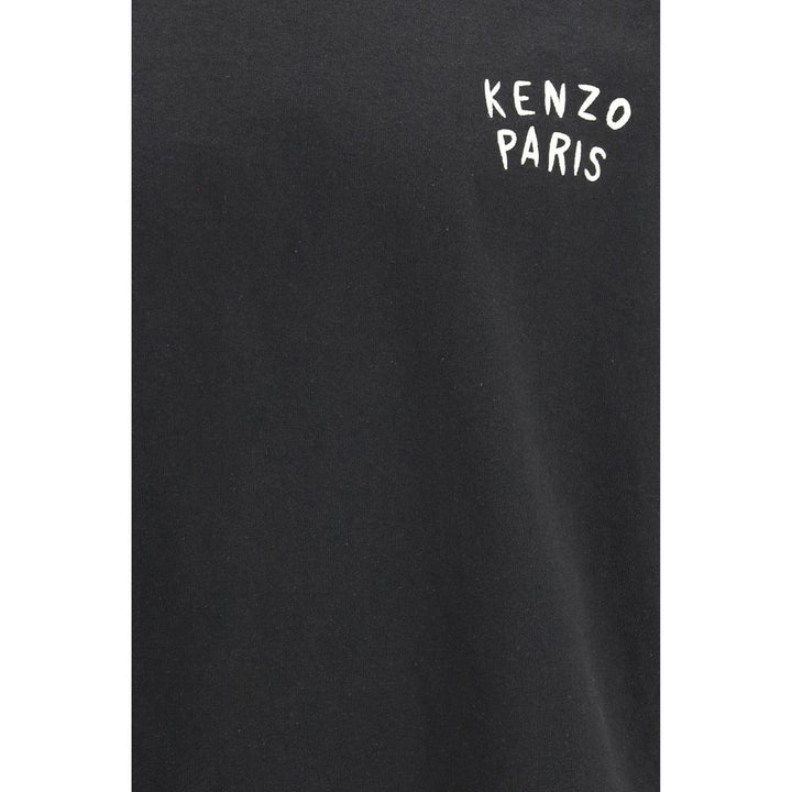 Men’s Kenzo Black Cotton Long Sleeve T-shirt