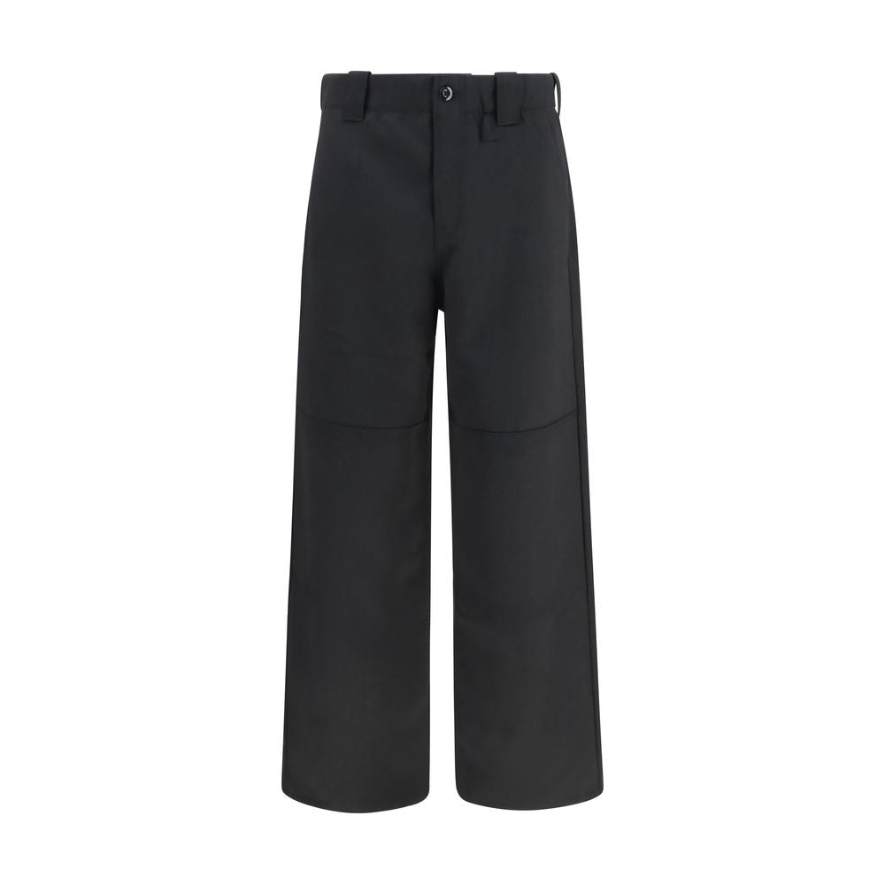 Men’s Kenzo Black Wool Oves Aries Chino Pants