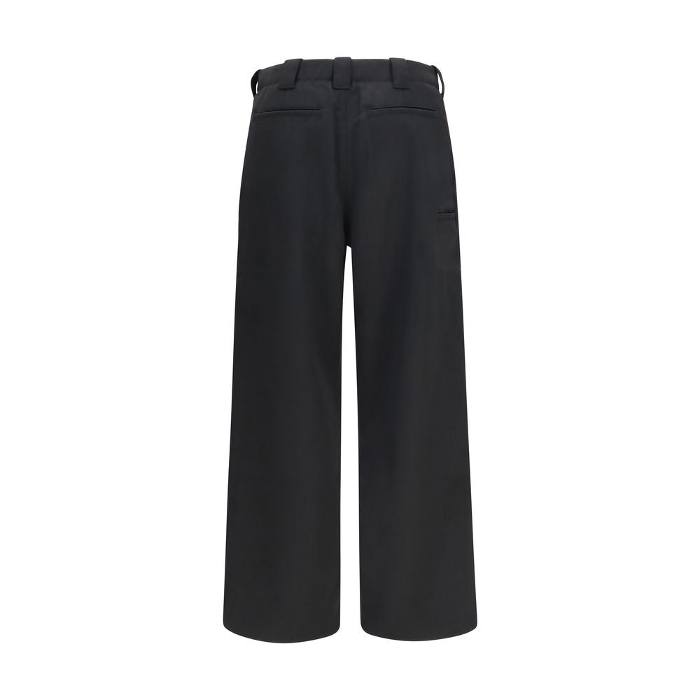 Men’s Kenzo Black Wool Oves Aries Chino Pants