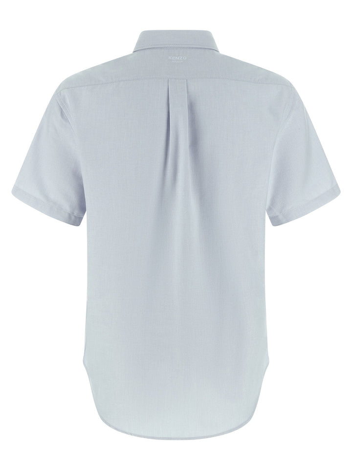 Kenzo Blue Cotton Blouse