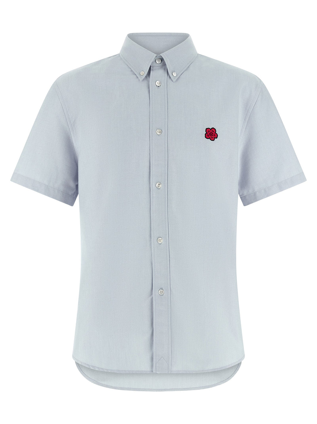 Kenzo Blue Cotton Blouse