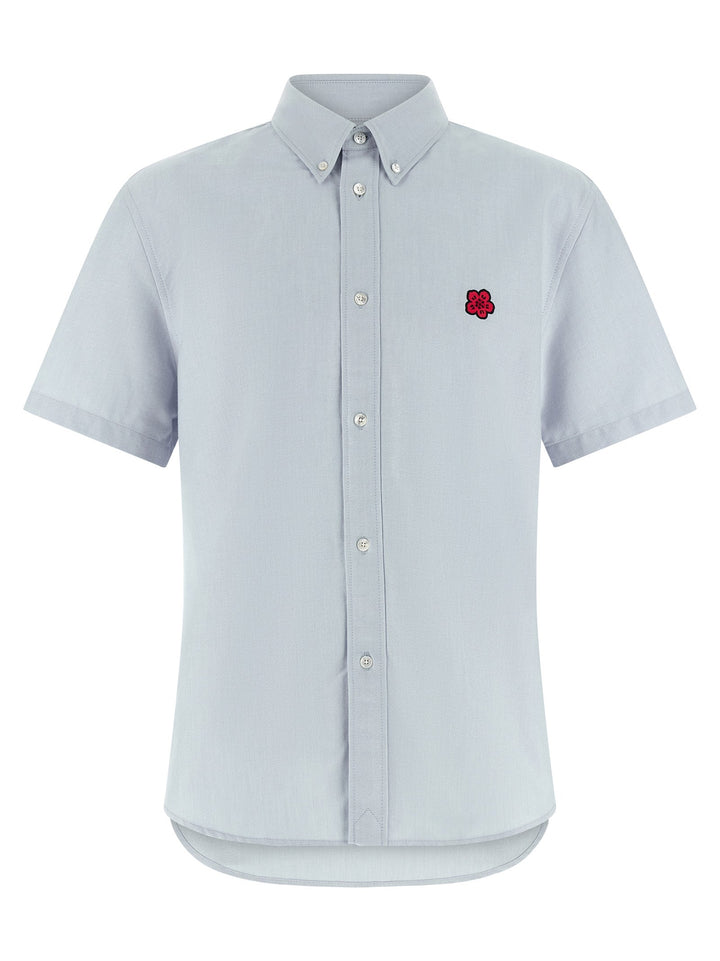 Kenzo Blue Cotton Blouse