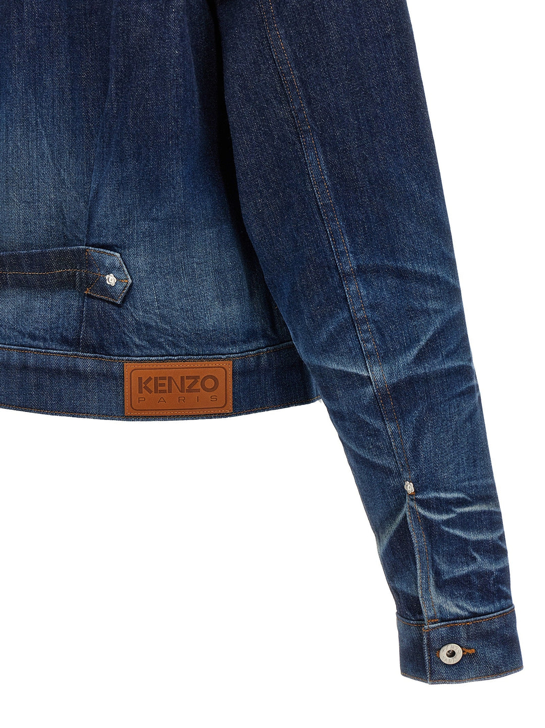 Men’s Kenzo Blue Cotton Denim Jacket