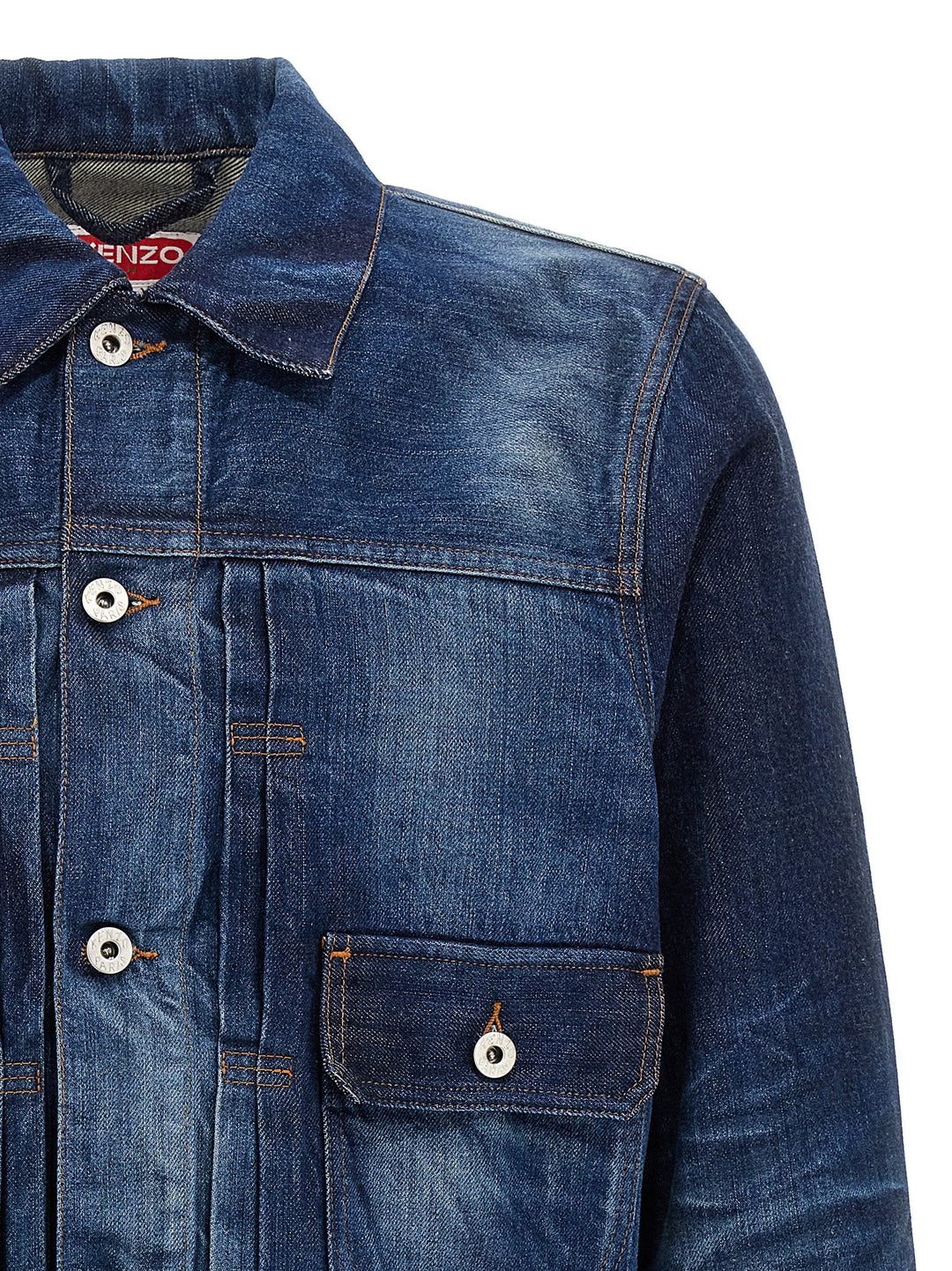 Men’s Kenzo Blue Cotton Denim Jacket