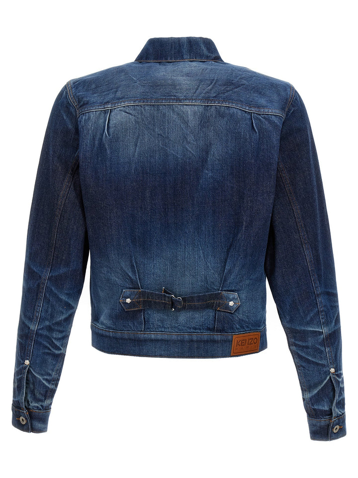 Men’s Kenzo Blue Cotton Denim Jacket