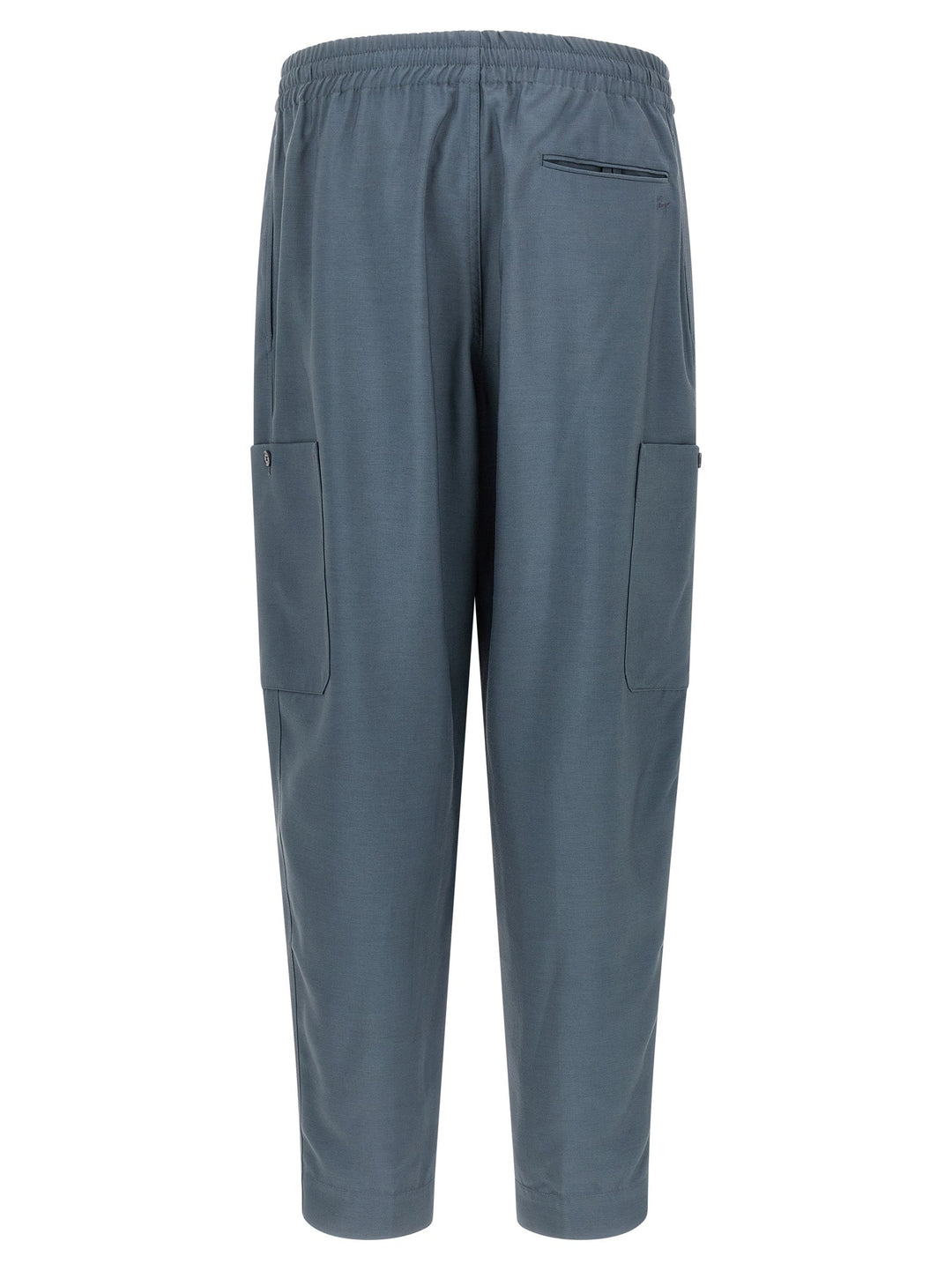 Men’s Kenzo Gray Wool Cargo Pants