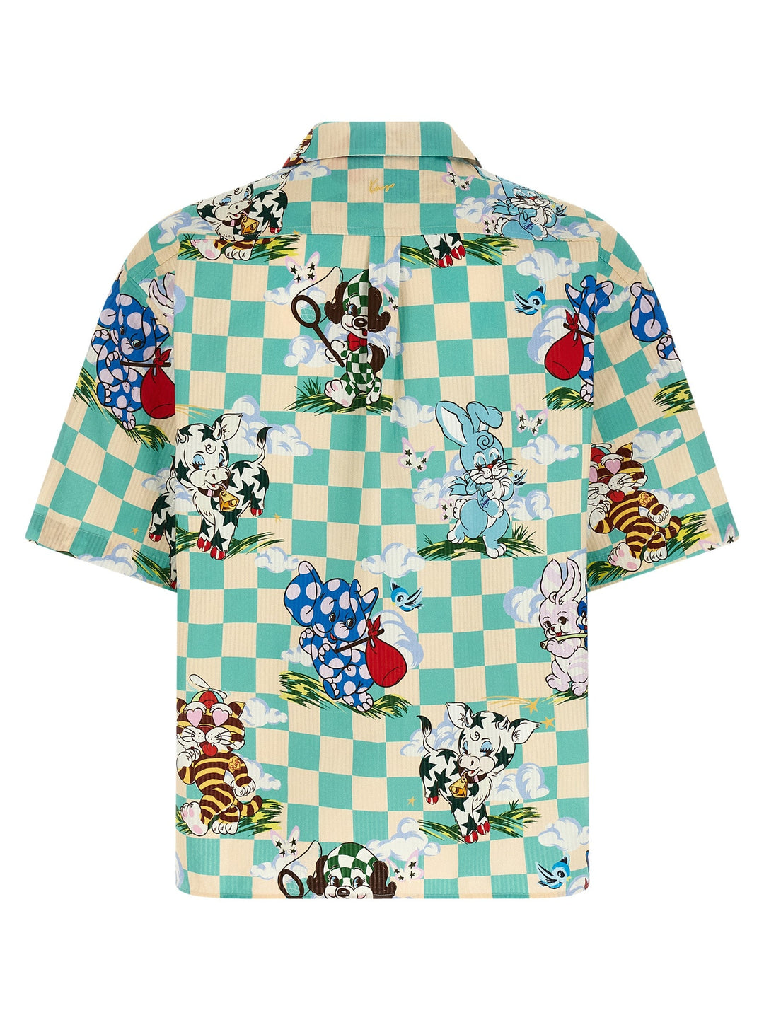 Kenzo Multicolor Cotton Blouse