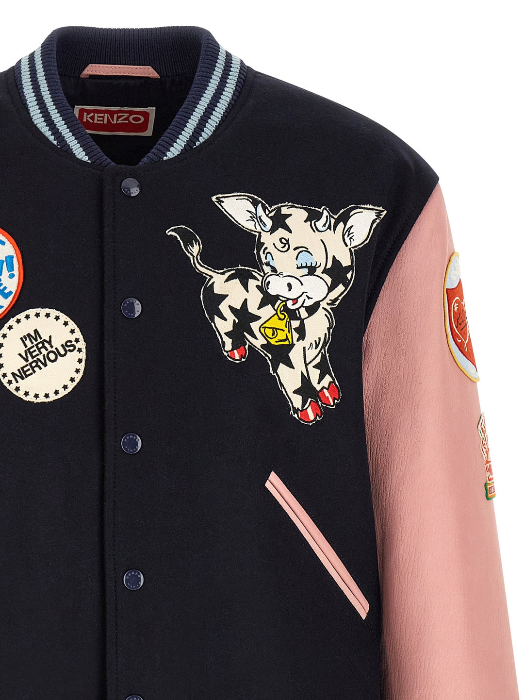 Men’s Kenzo Multicolor Wool Bomber