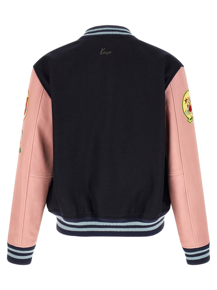 Men’s Kenzo Multicolor Wool Bomber