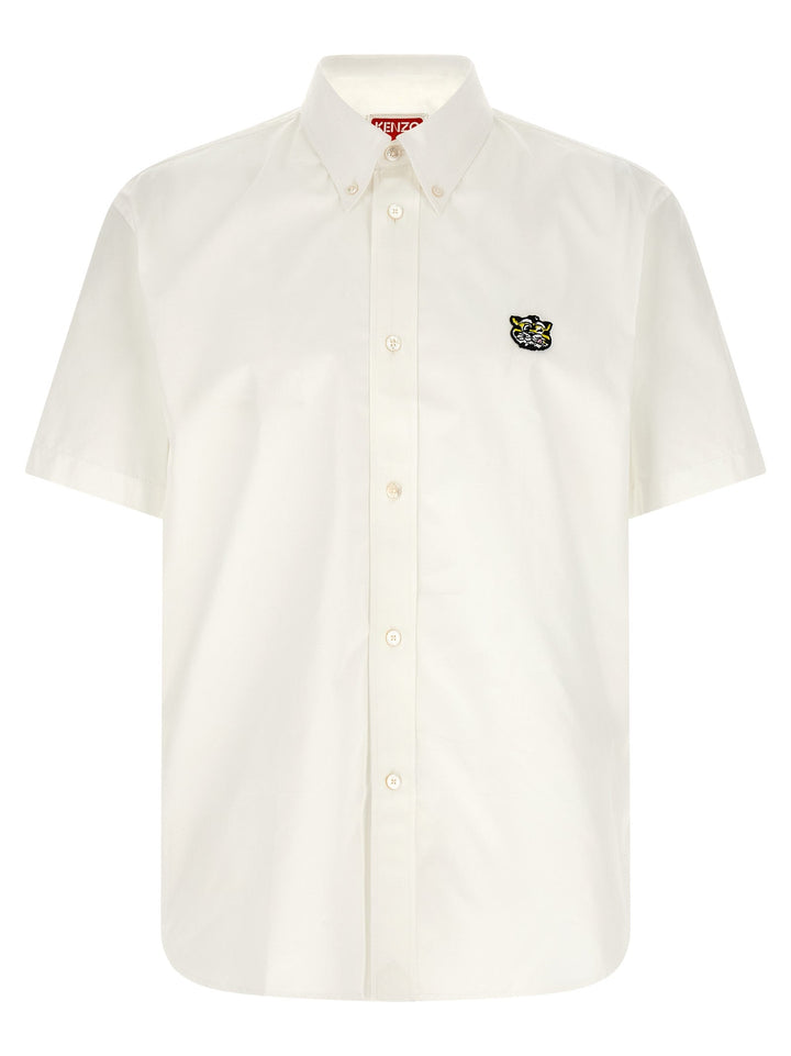 Kenzo White Cotton Blouse