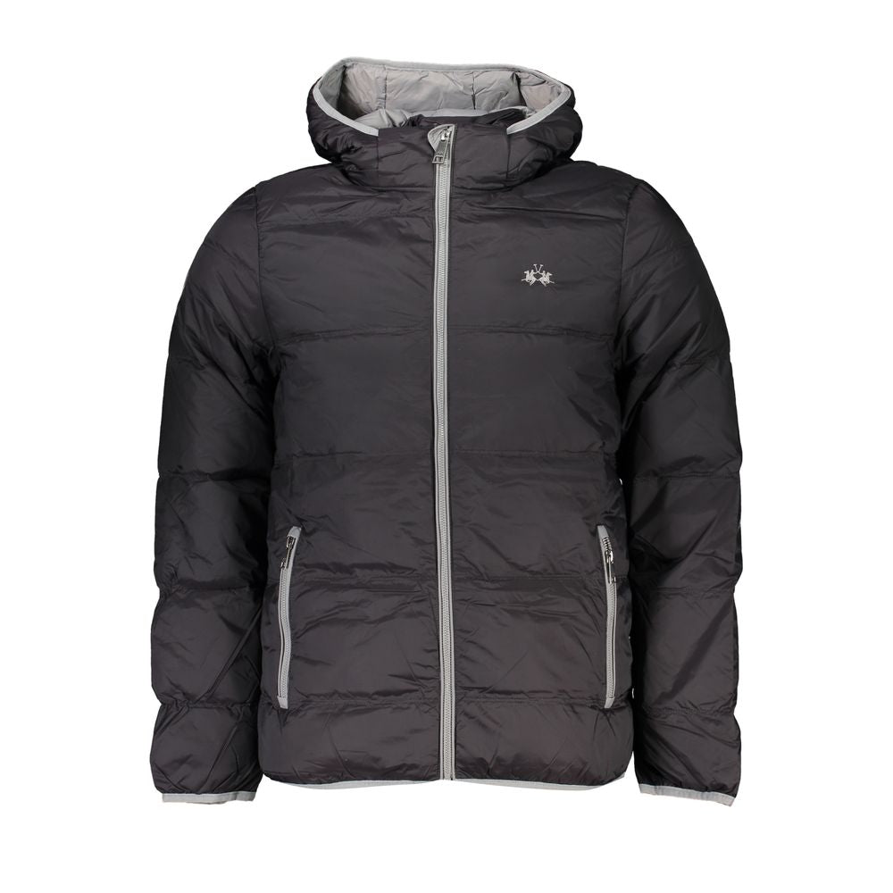 Men’s La Martina Black Polyamide Men Jacket