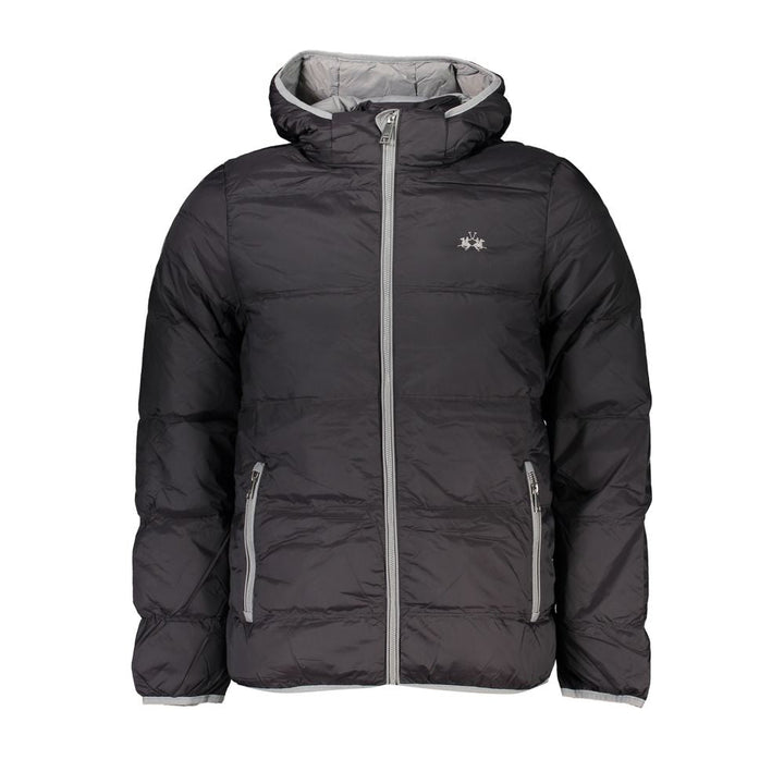 Men’s La Martina Black Polyamide Men Jacket