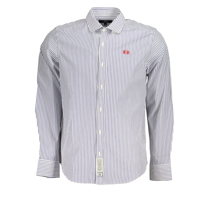 Men’s La Martina White Cotton Shirt