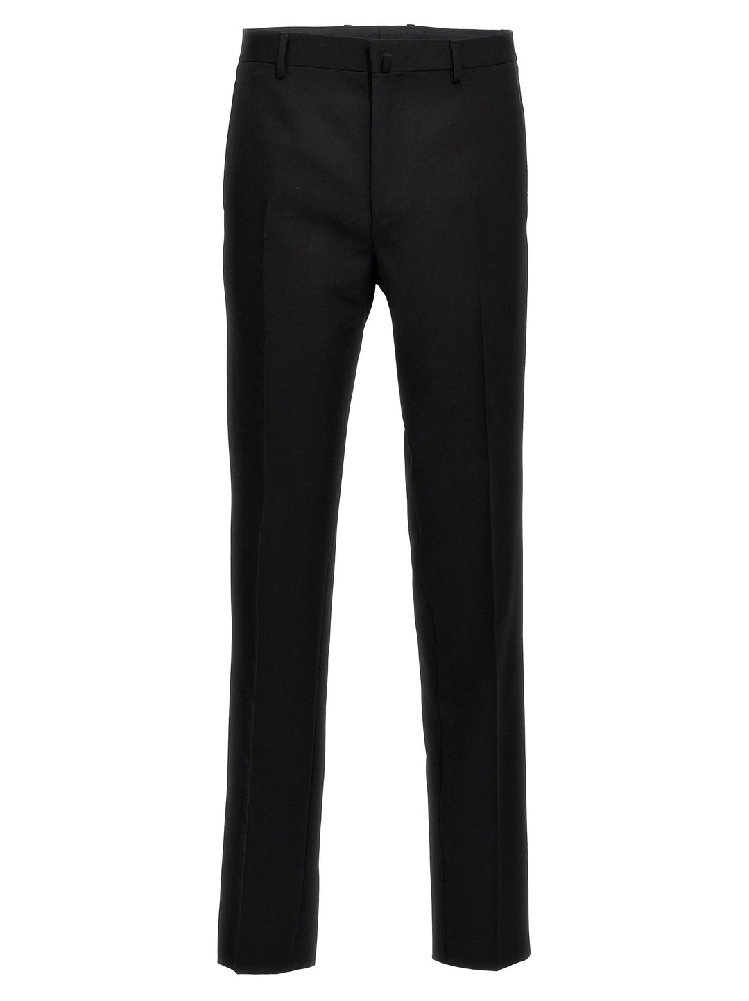 Men’s Lanvin Black Wool Dress Pants