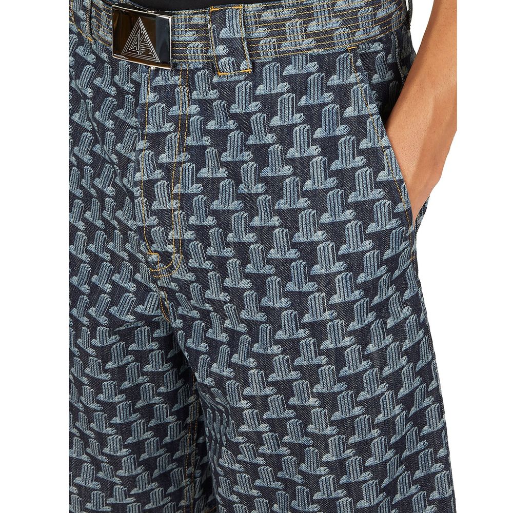 Men’s Lanvin Blue Denim Shorts