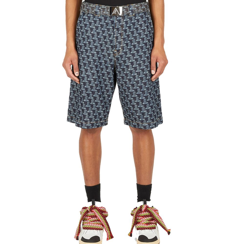 Men’s Lanvin Blue Denim Shorts