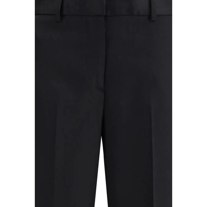 Men’s Lardini Black Wool Oves Aries Pants