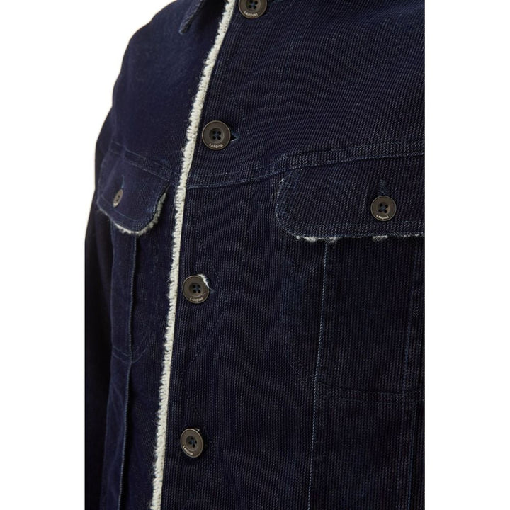 Men’s Lardini Blue Cotton Denim Jacket