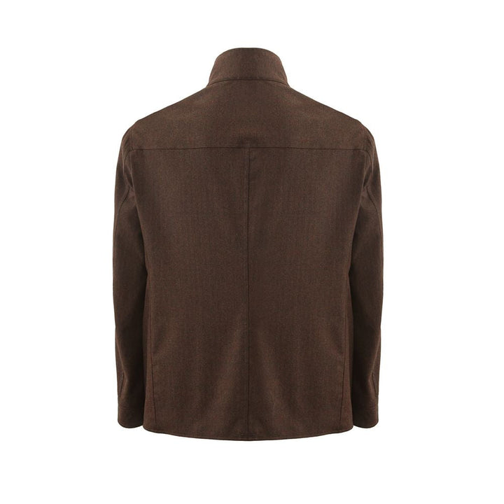 Men’s Lardini Blue Wool Coat