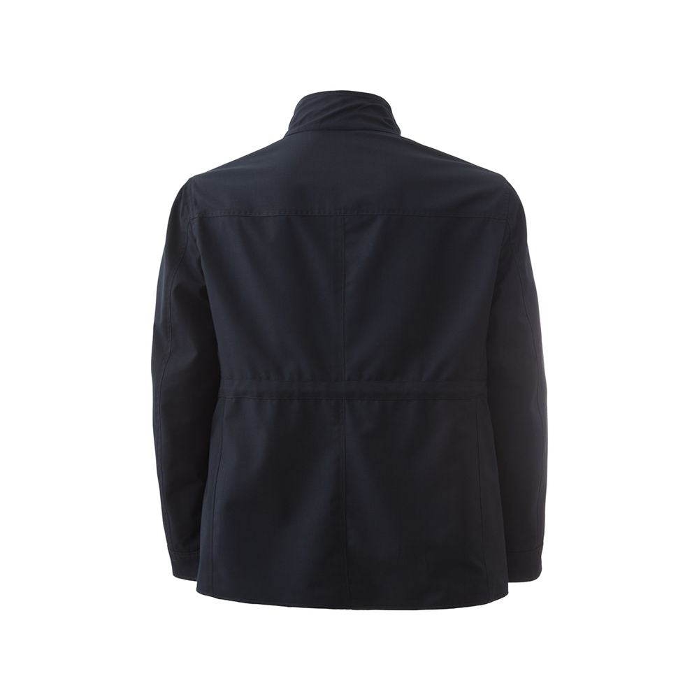 Men’s Lardini Blue Wool Coat